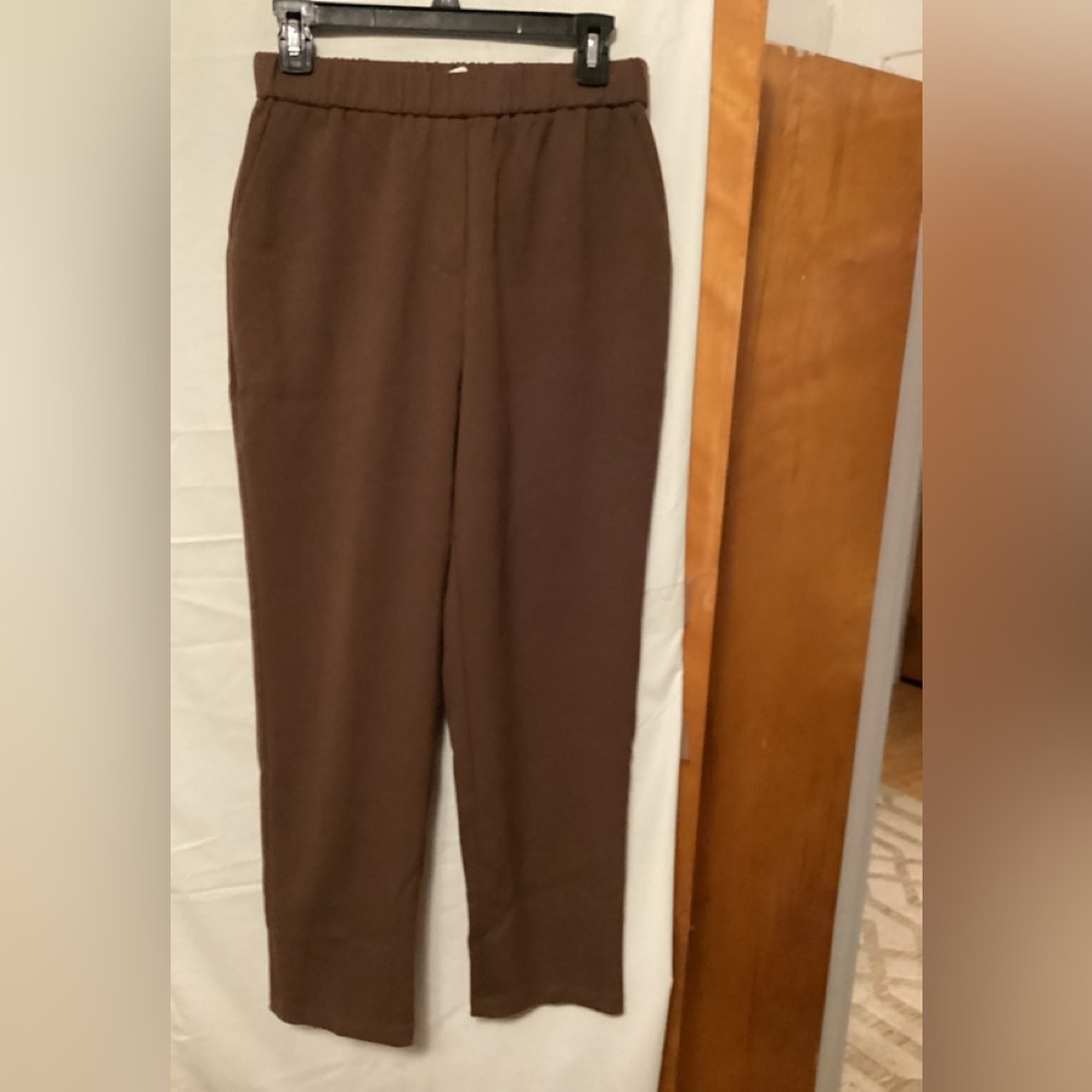 OAK + FORT Pull on pants Sz S-P NWT